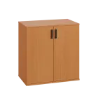 LN 2 - 7D kancelářská skříň, 2-dveřová, 750x720x400, buk Royal